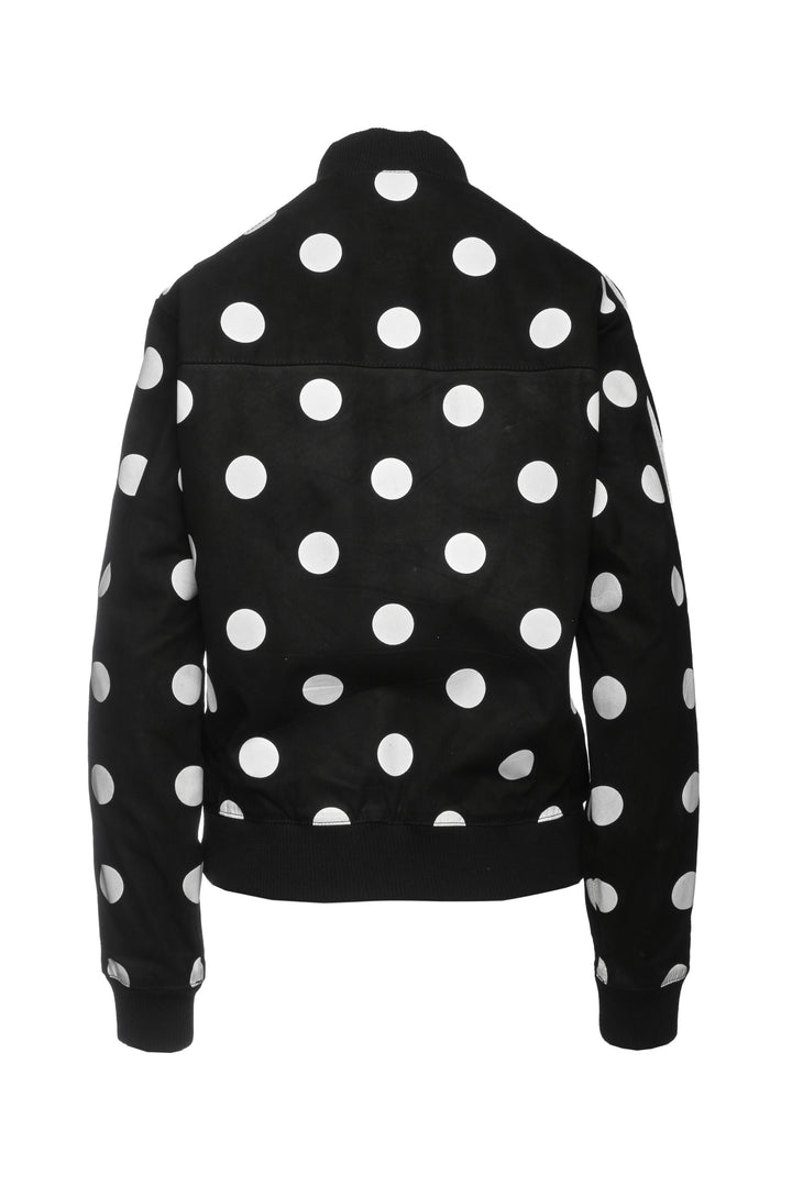Adidas x Pharell Special Edition Goat Leather Polka Dot Size S Jacket