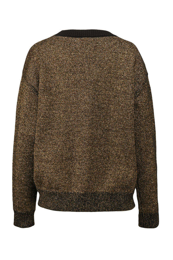 Dries Van Noten Size XS Metallic Knit Sweater