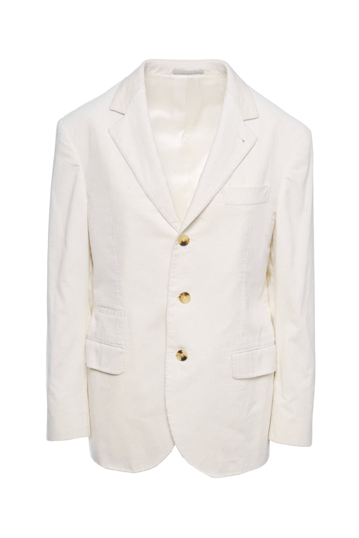 Brunello Cucinelli Size 40 Men's Single Breasted Cotton Blazer