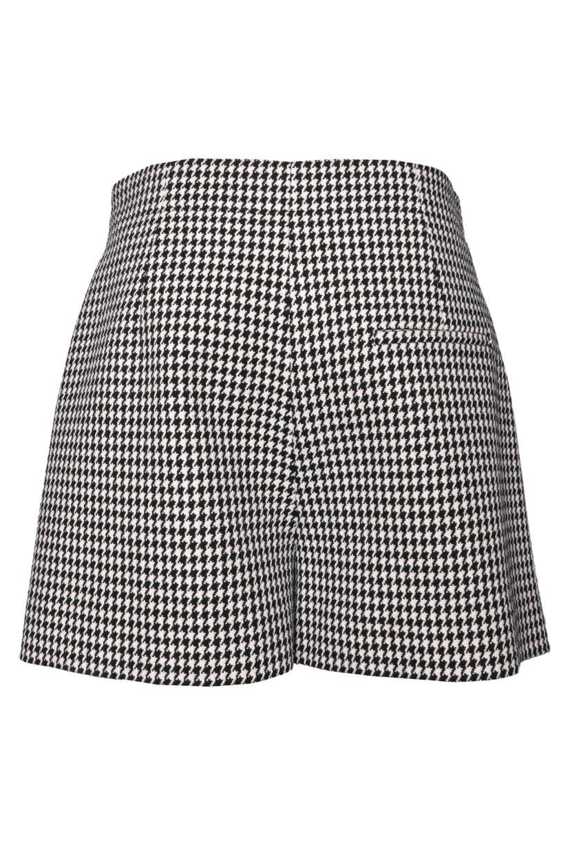 Christian Dior Size 4 Houndstooth Mini Skort