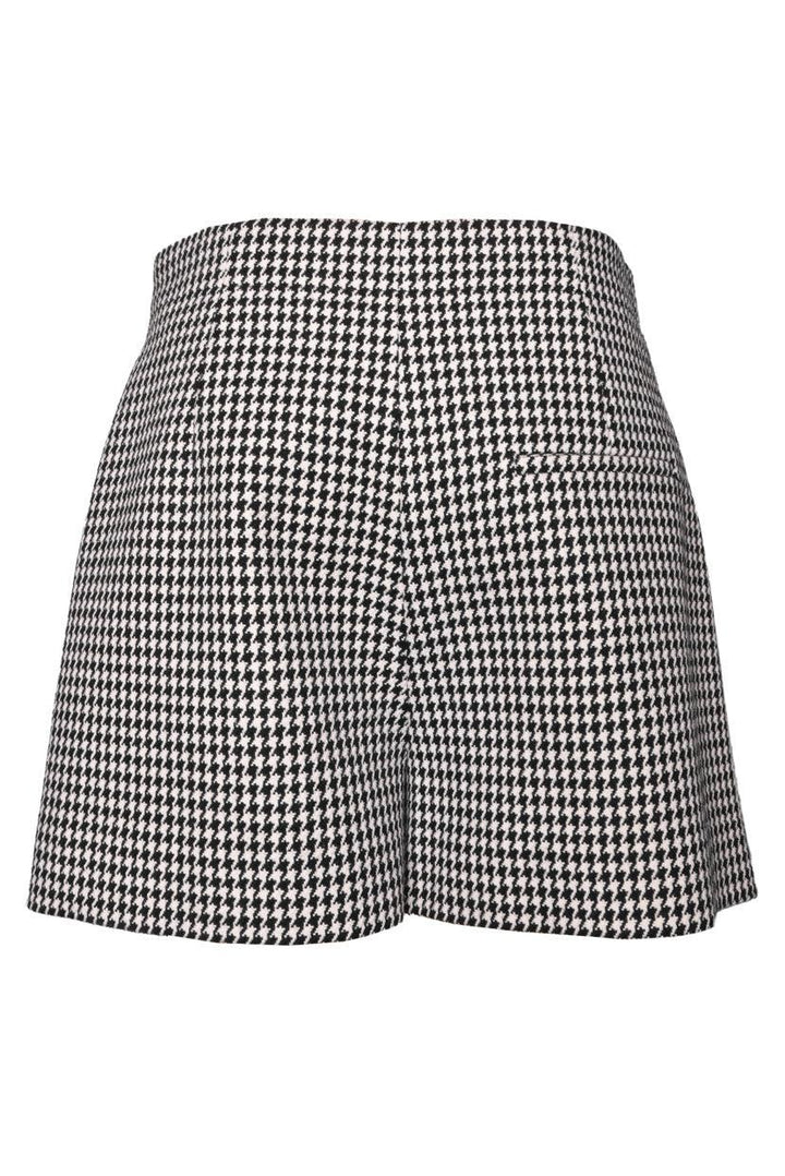 Christian Dior Size 4 Houndstooth Mini Skort