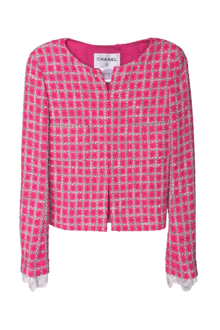 Chanel Size 38 Lesage Tweed Jacket