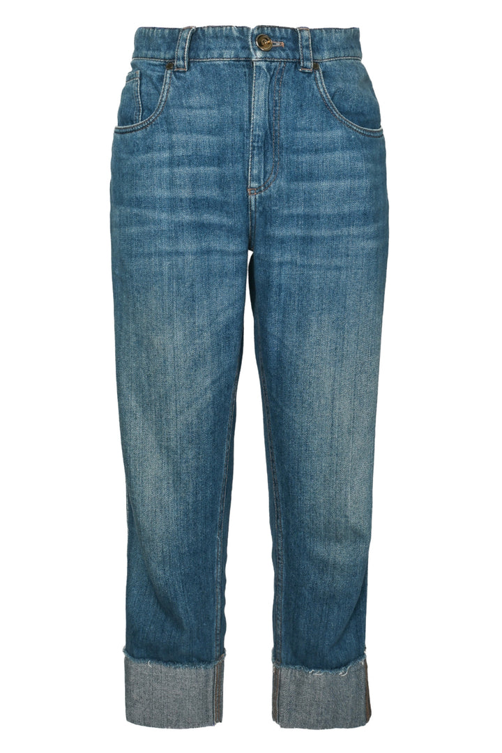 Brunello Cucinelli Size 40 The Cropped Jeans