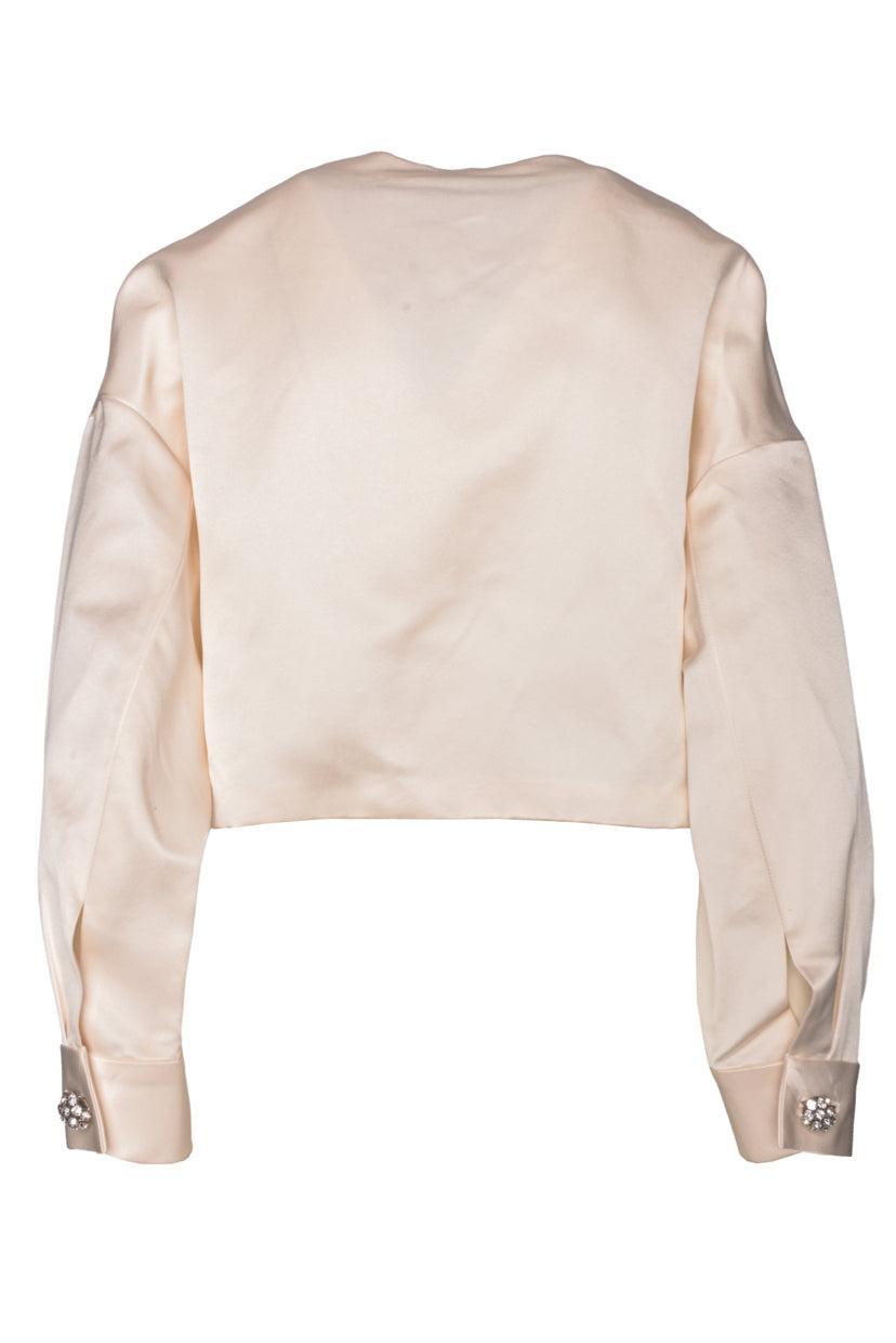 Prada Size 36 2022 Double Satin Cropped Jacket