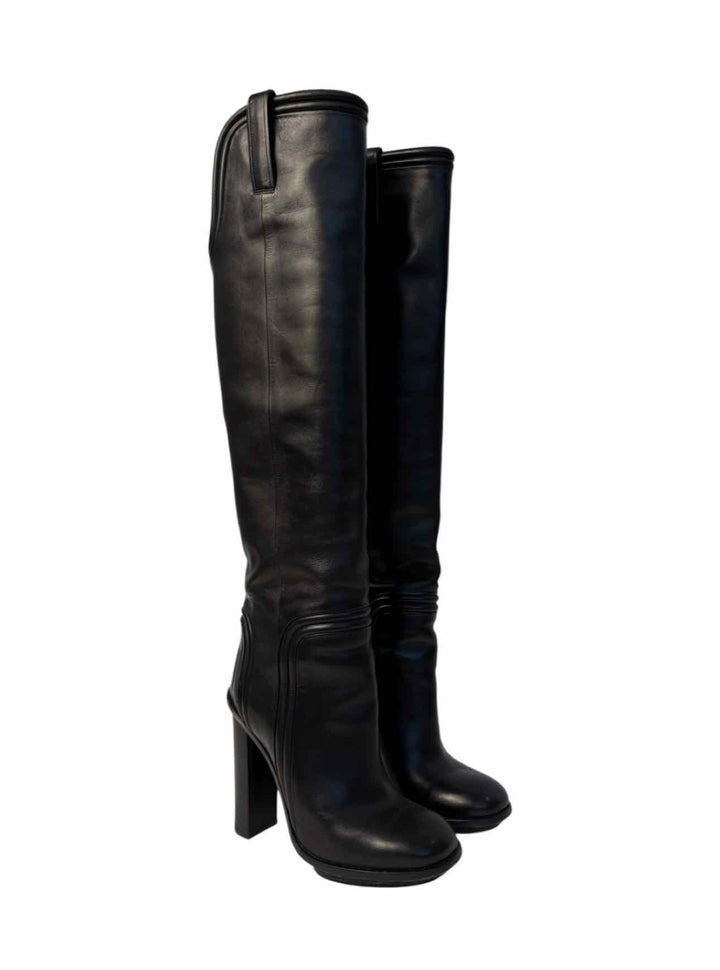 Gucci Leather Lifford Knee High Size 38.5 Boots