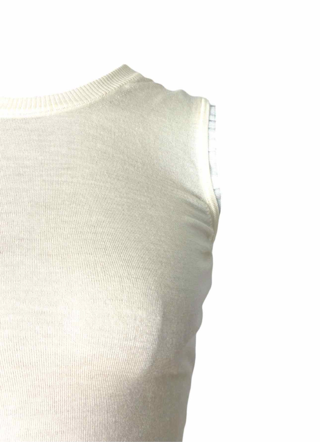 Dolce & Gabbana Size 42 Sleeveless Knit Sweater