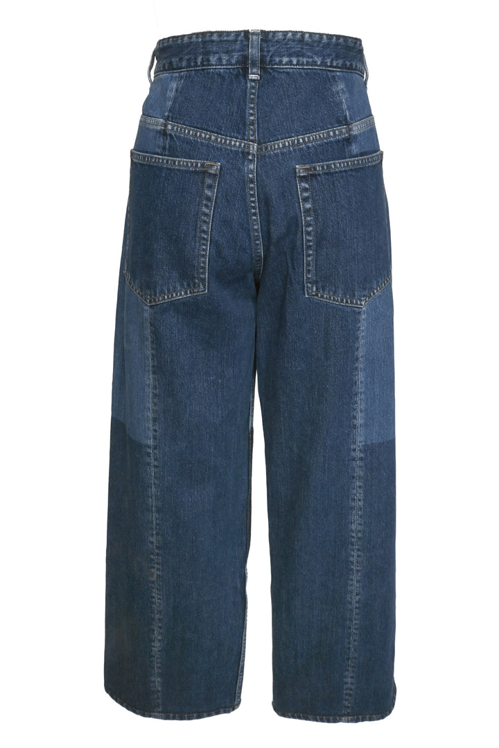 Jil Sander Size 29 Patchwork Straight Leg Jeans