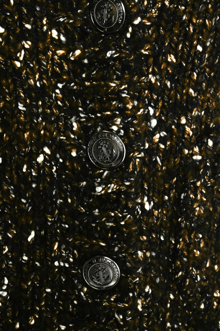 Chanel Size 34 Wool-Blend Knit Cardigan