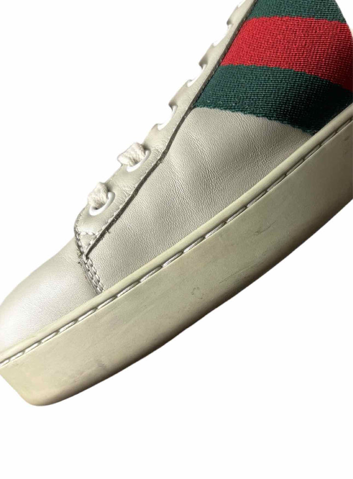 Gucci Ace Low-top Floral Embroidered Size 10 Men's Sneakers