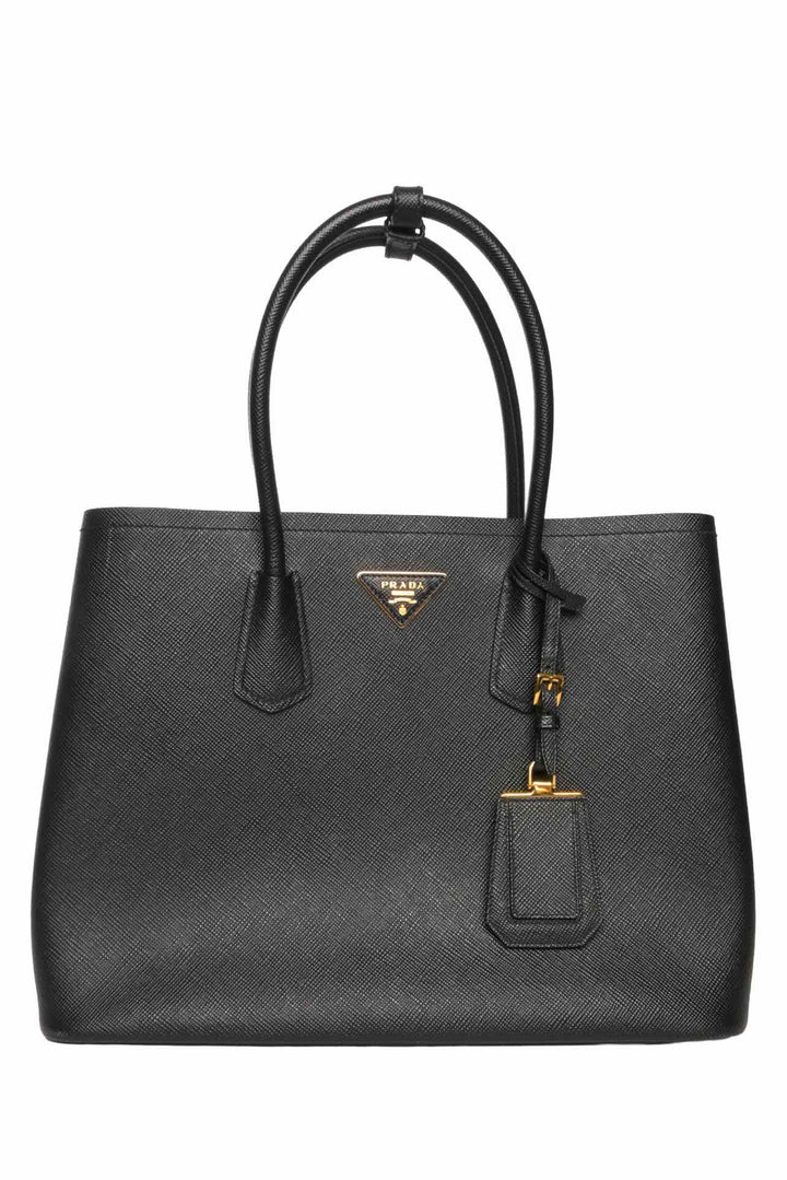 Prada Saffiano Large Cuir Double Tote
