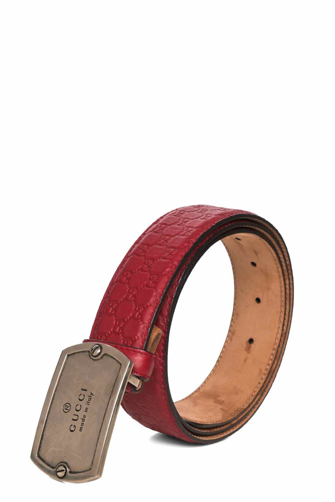 Gucci Size 38 GG Guiccissima Belt