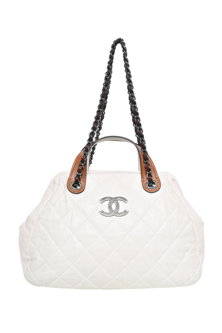 Chanel 2010-2011 In The Mix Bowler Shoulder Bag
