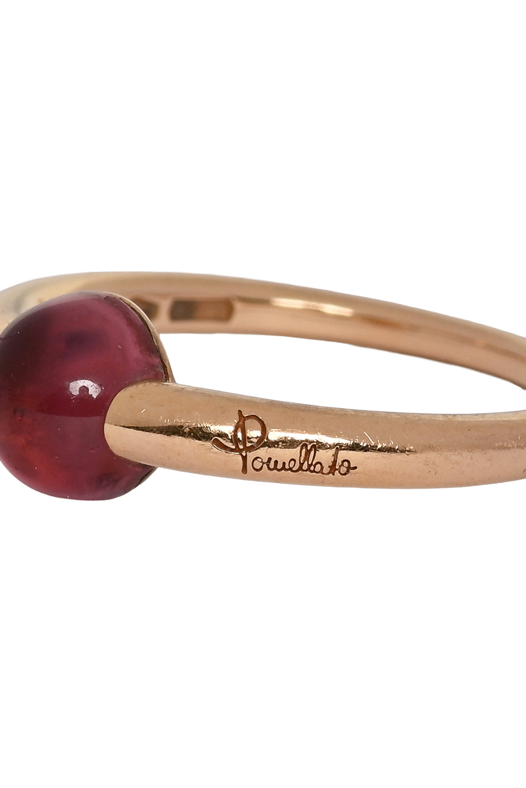 Pomellato Size 6 18K Yellow Gold M'ama non M'ama Ring