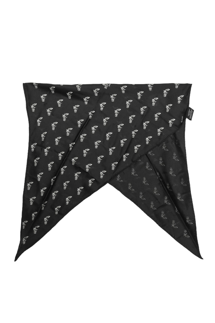 Hermes Size OS Medium Losange Silk Jacquard Scarf