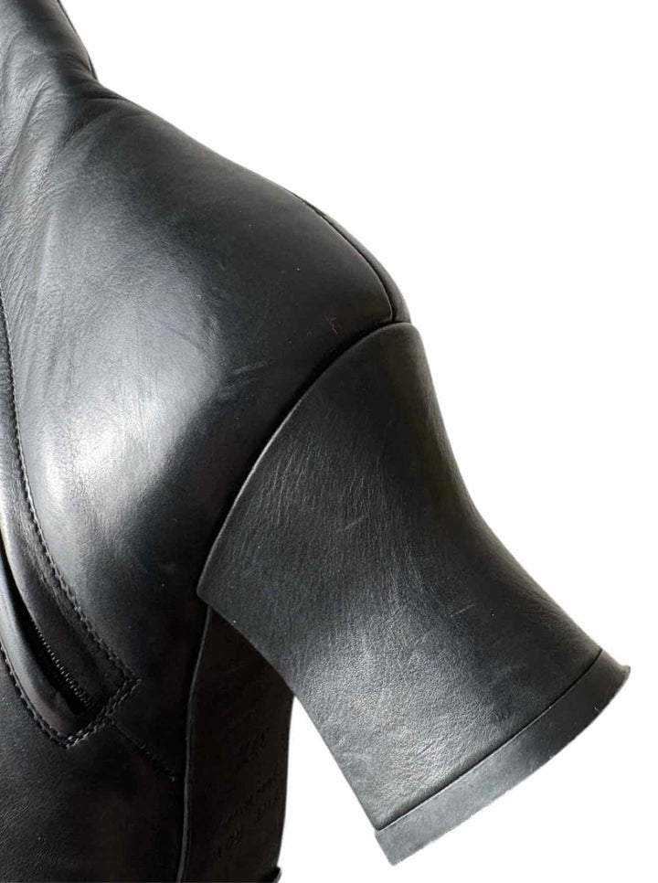 The Row Size 37.5 Bowin Leather Ankle Boots