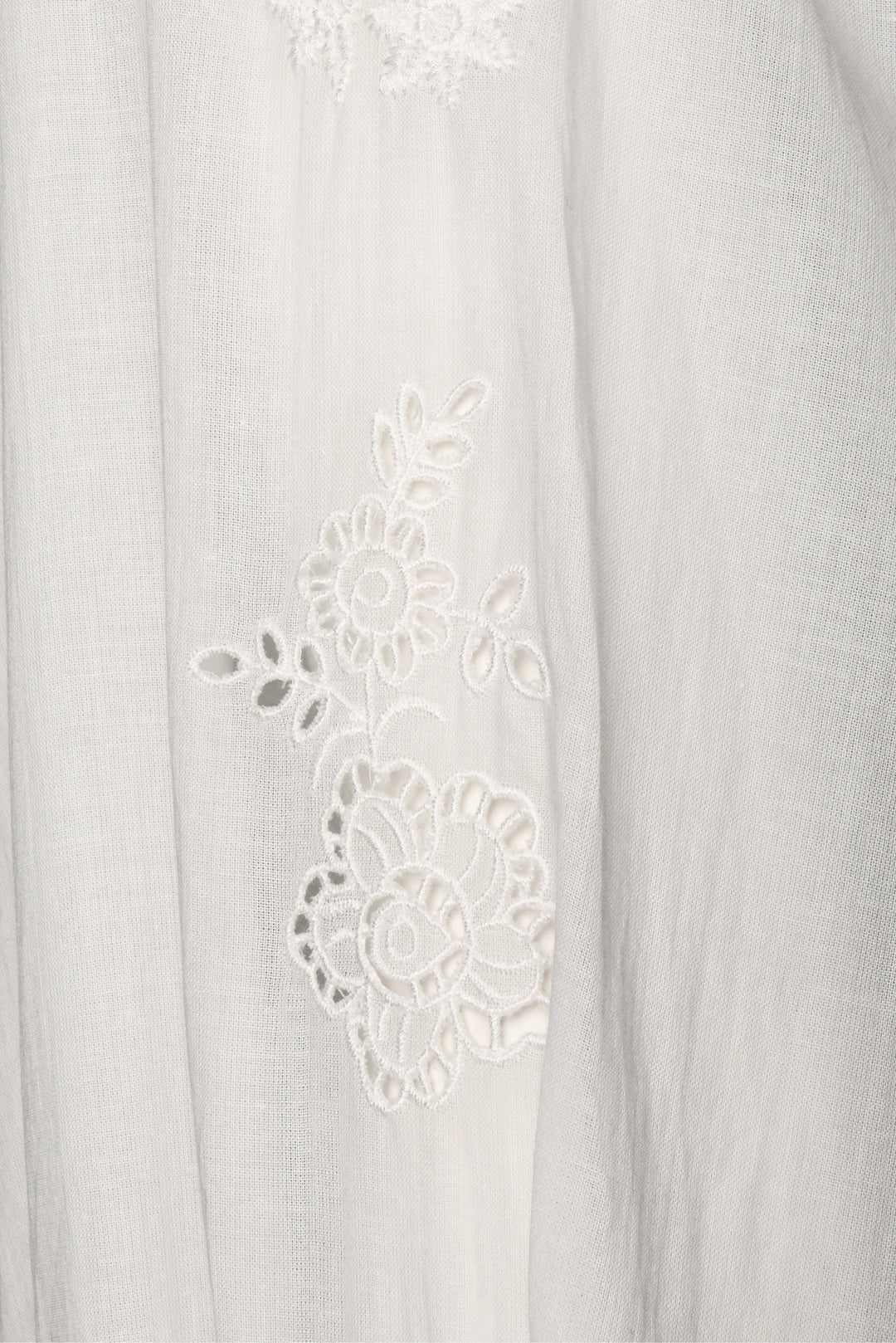 Caroline Constas Size XS Lace-Trimmed Embroidered Square Neck Cotton Midi Dress
