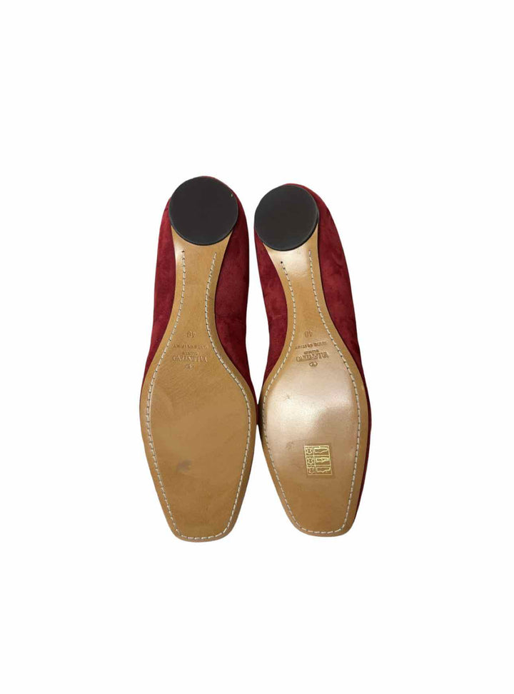 Valentino Suede Ballerina Size 40 Flats