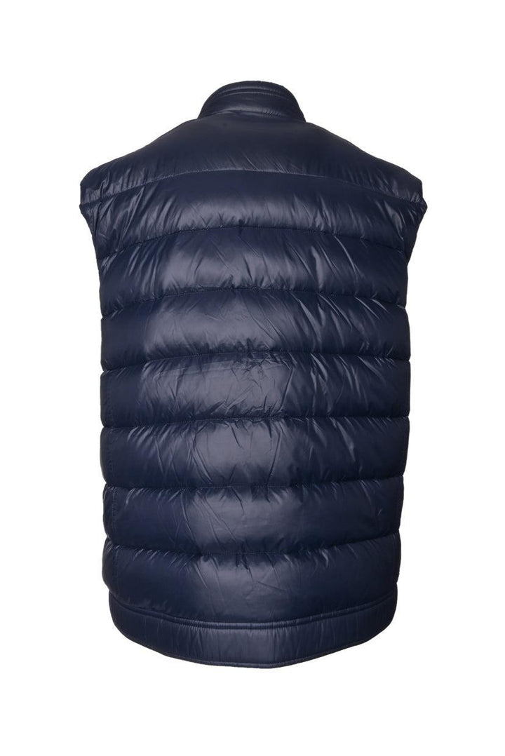 Prada Size 42 Men's 2017 Triangle Logo Quilted Down Vest