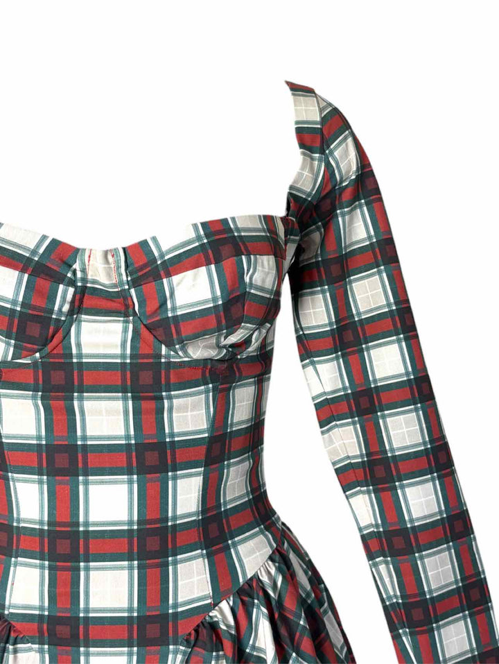 House Of CB London Size S Plaid Dress