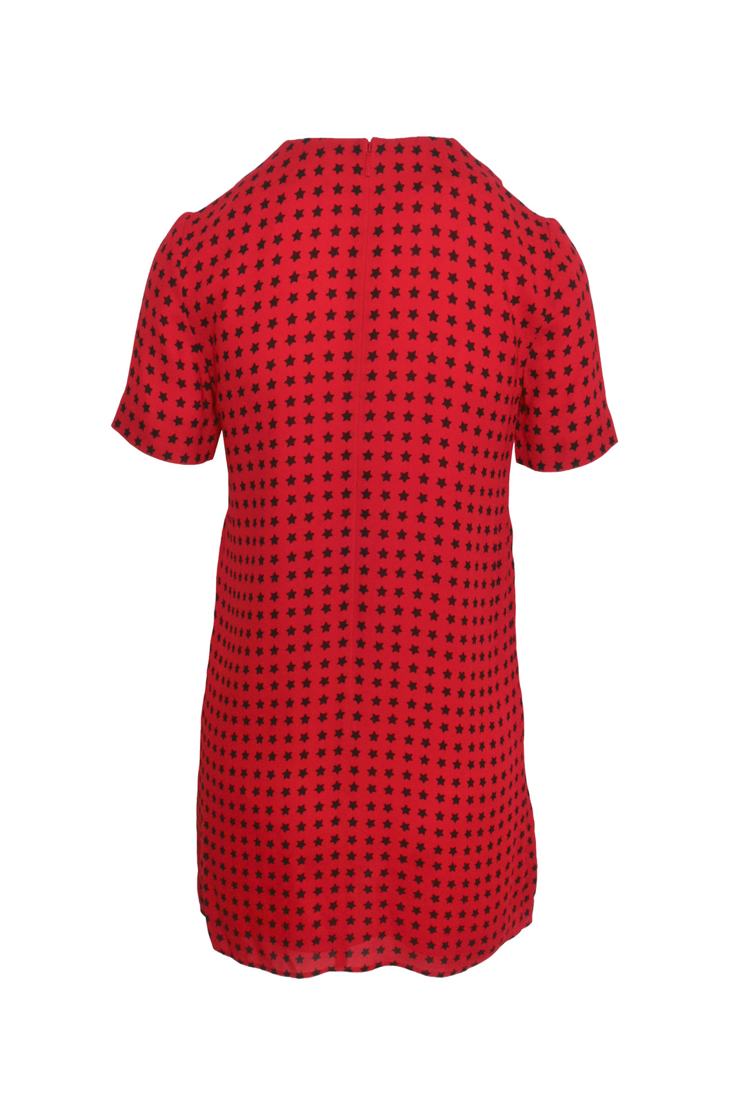 Saint Laurent Size XS 2019 Star Print Short Sleeve Mini Dress