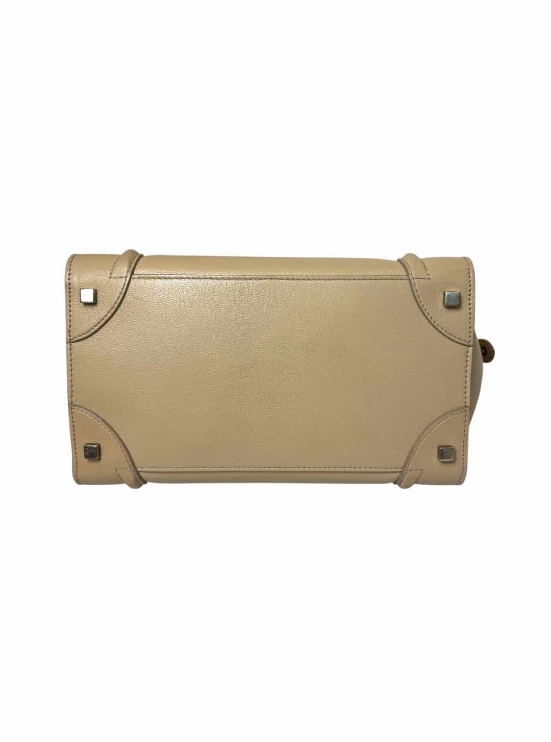 Celine Leather Mini Luggage Tote Purse