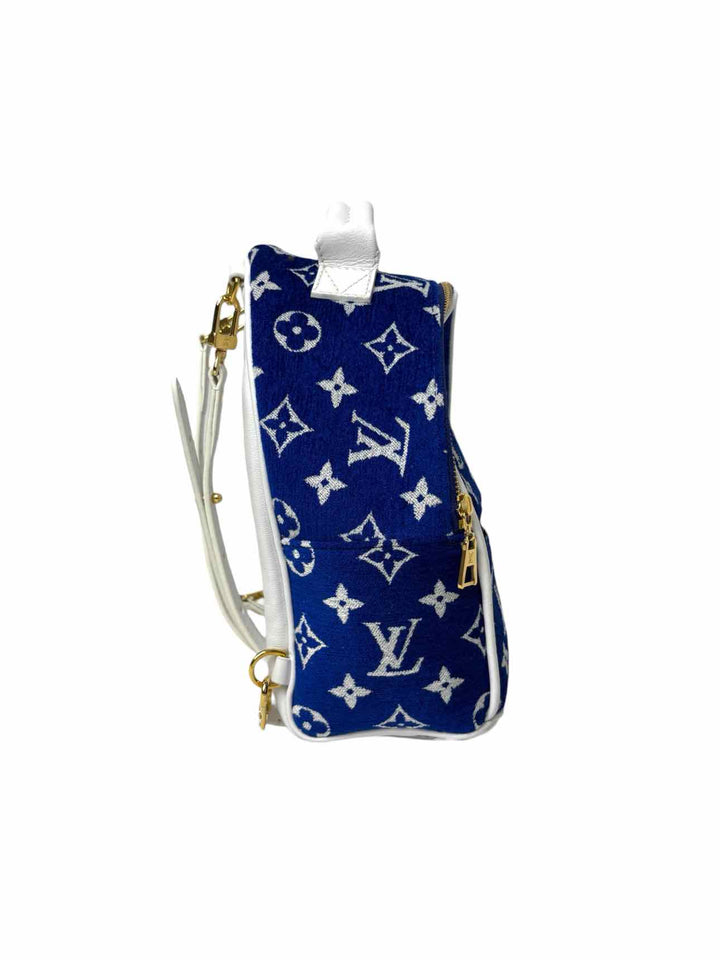 Louis Vuitton Mini Palm Springs Monogram Jacquard Velvet BackPack