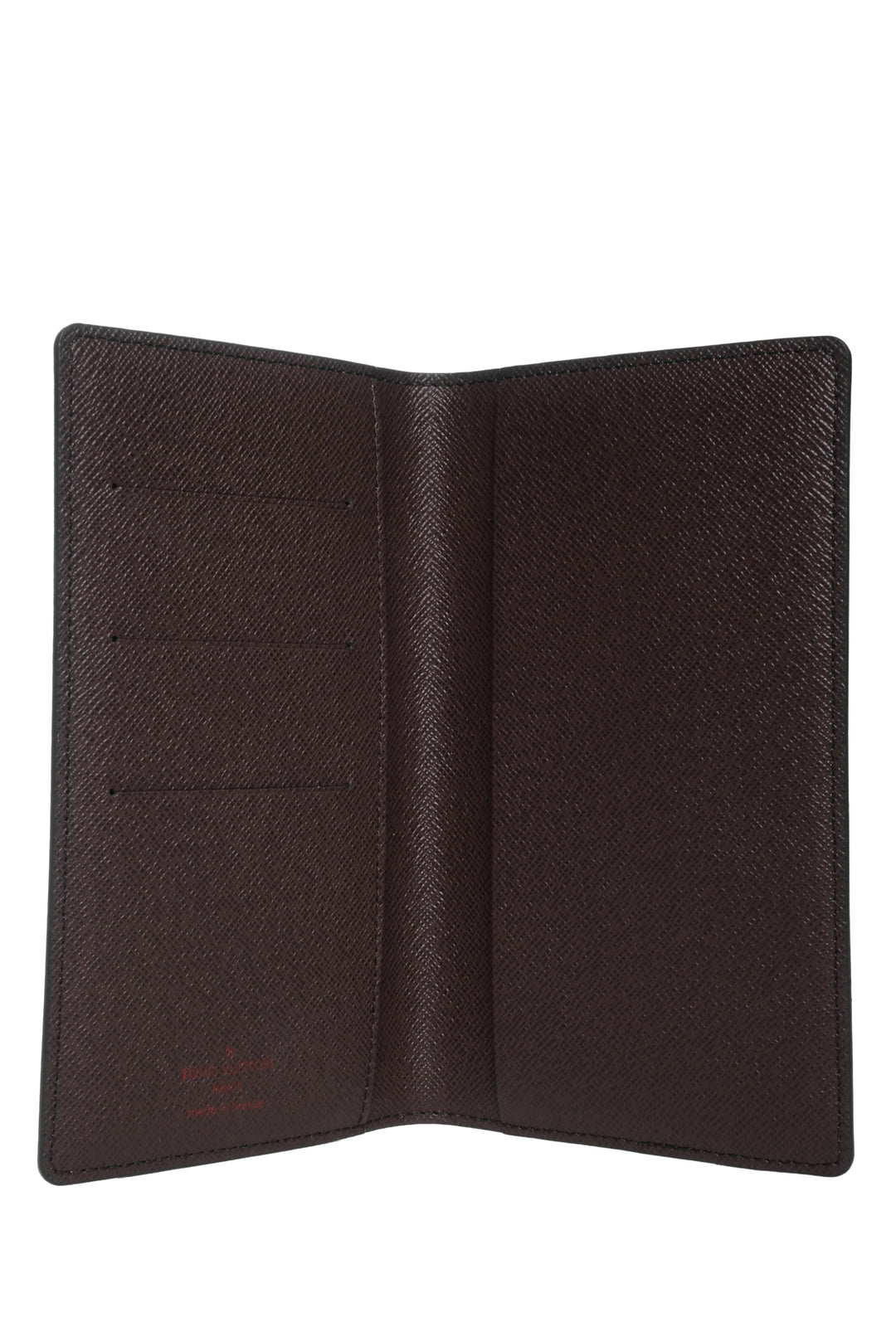 Louis Vuitton Damier Ebene Passport Cover Wallet