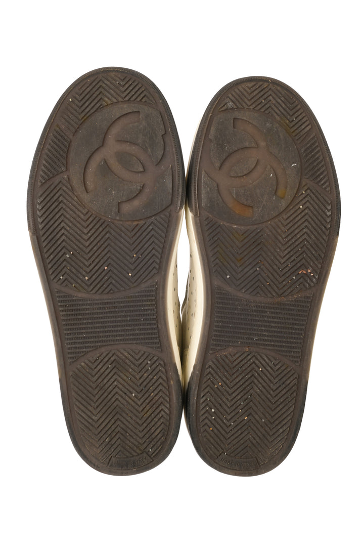 Chanel Size 36 Interlocking CC Logo Sneaker