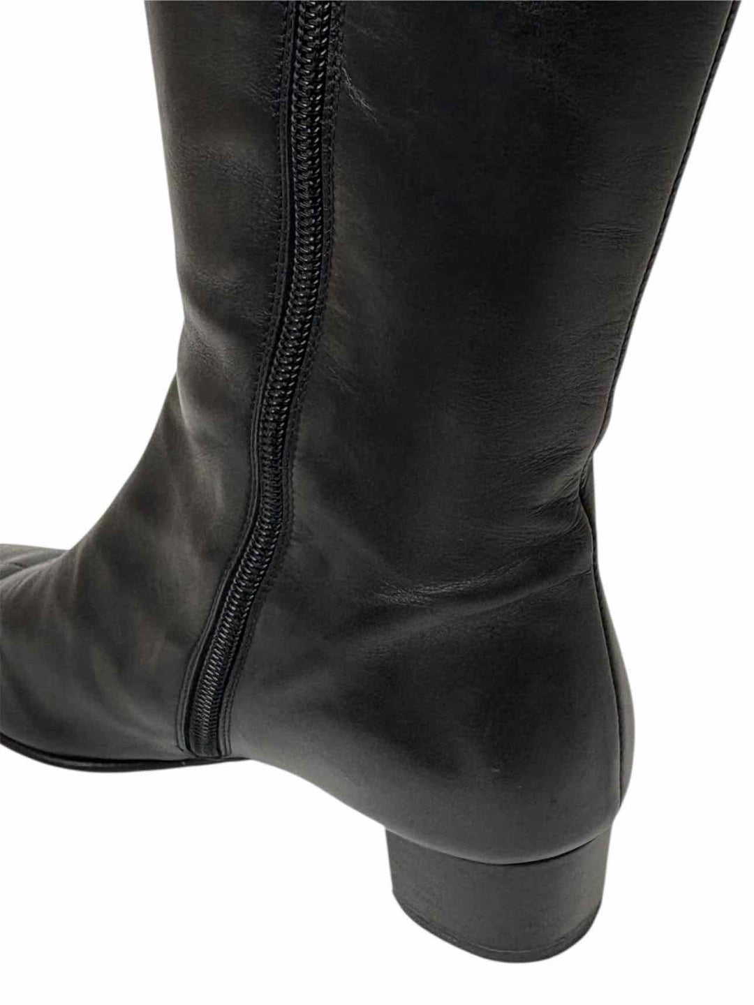 Ferragamo Logo Riding Size 6 Boots