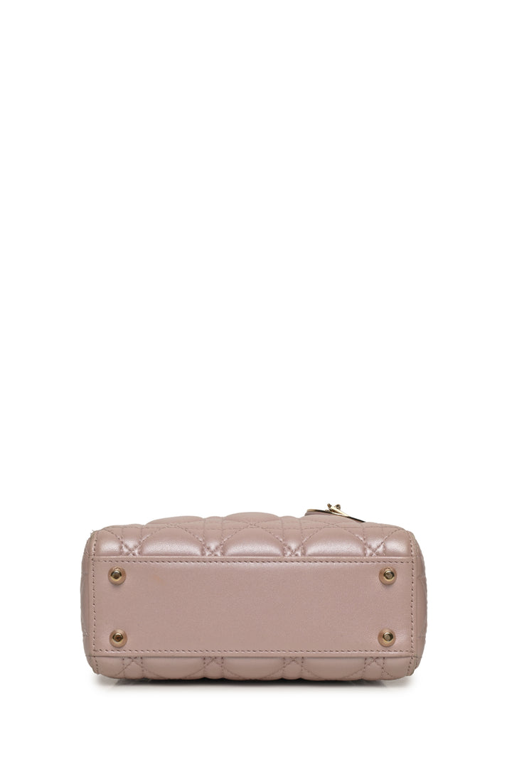 Dior 2017 Cannage Mini Lady Dior Bag