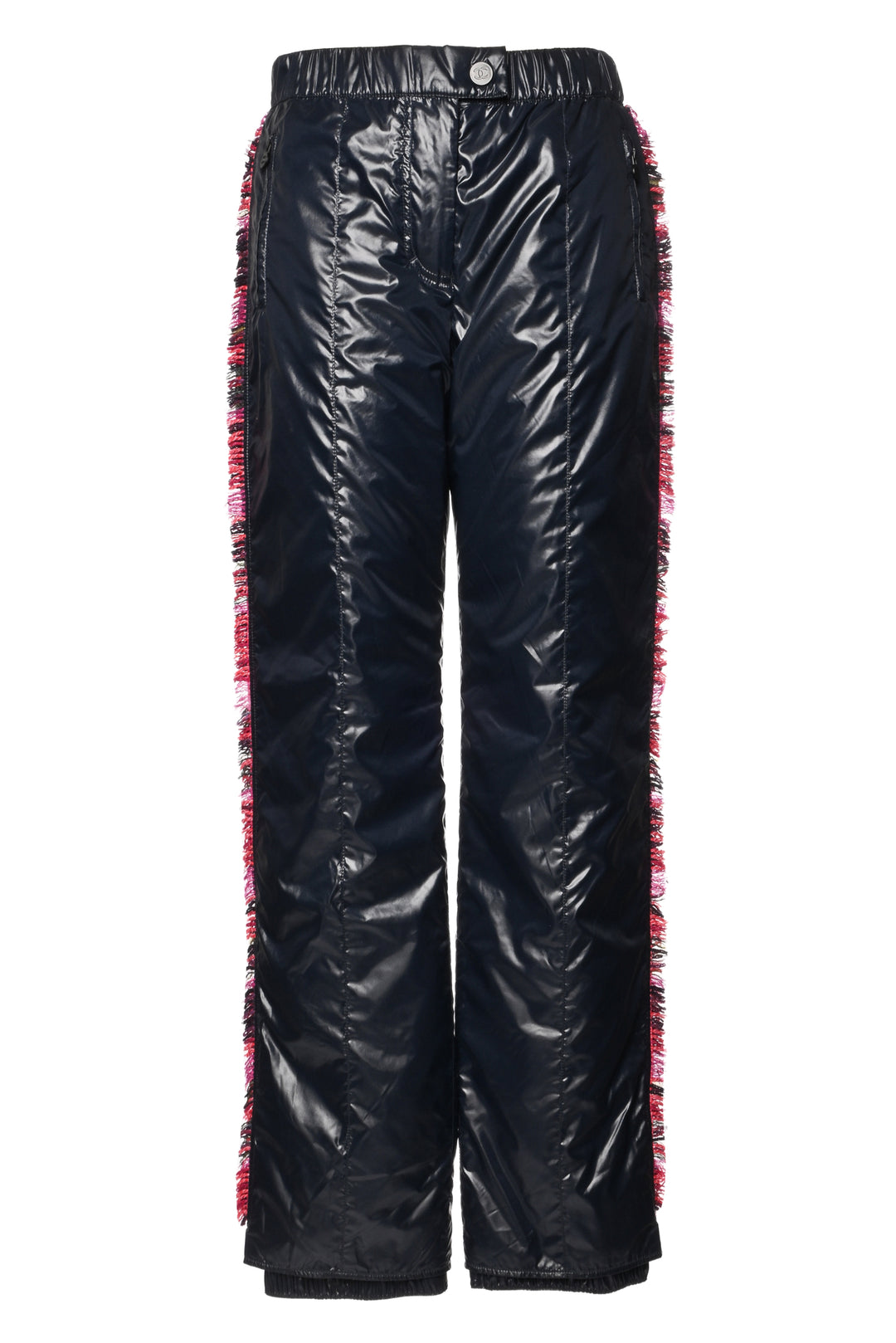 Chanel Size 36 Fringe Trim Padded Joggers