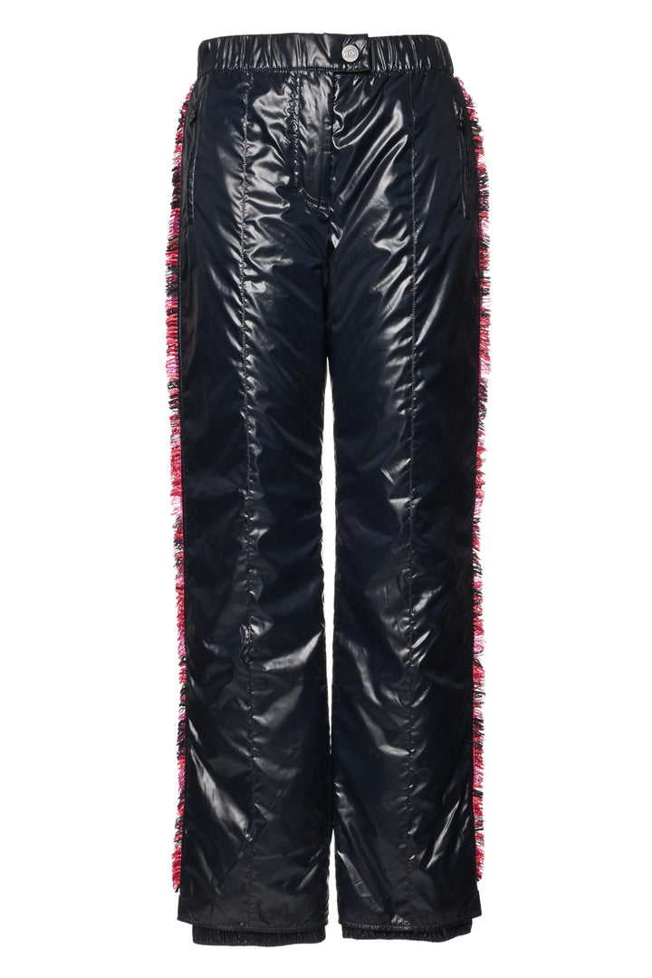 Chanel Size 36 Fringe Trim Padded Joggers