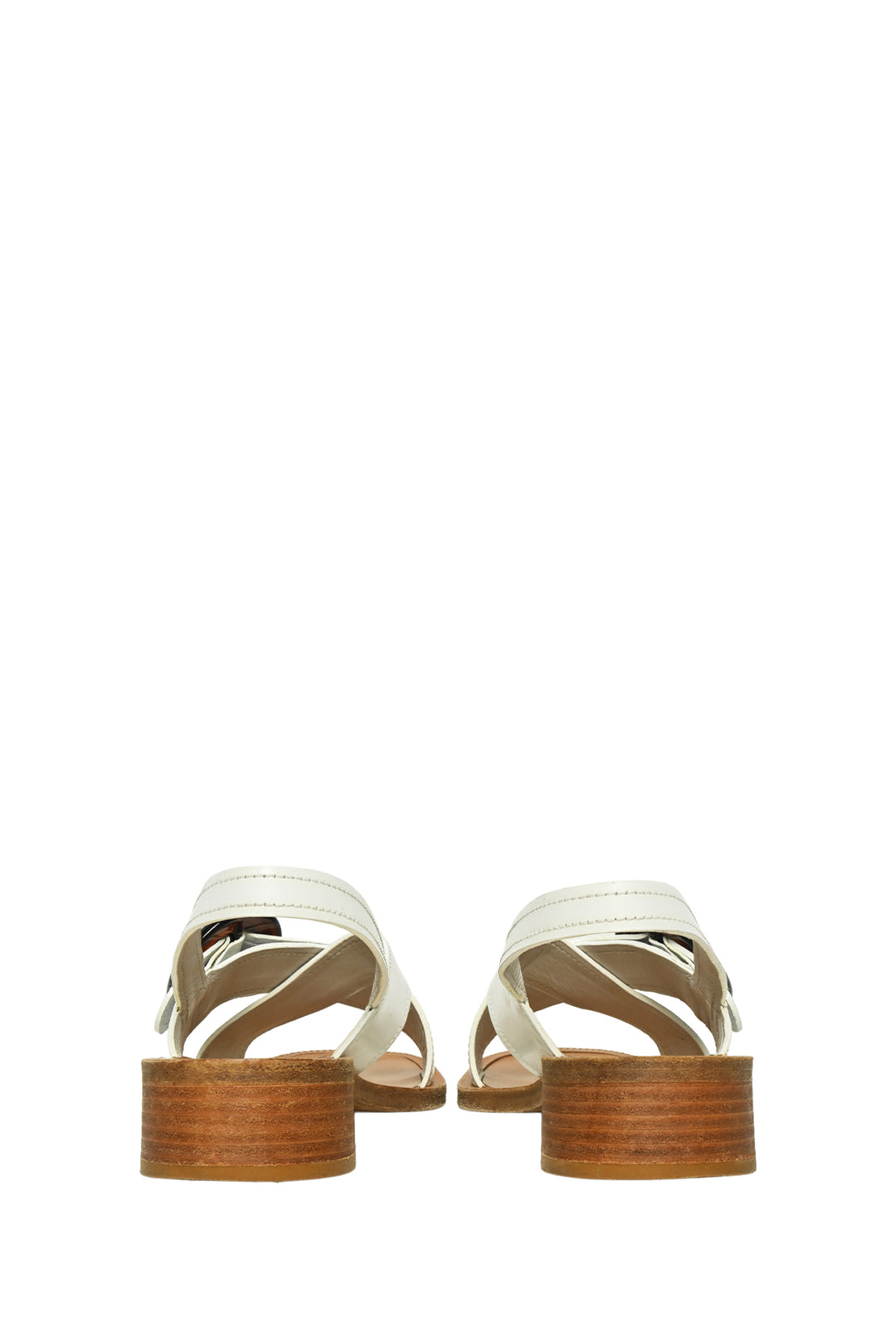 Prada Size 38.5 Leather Sandals