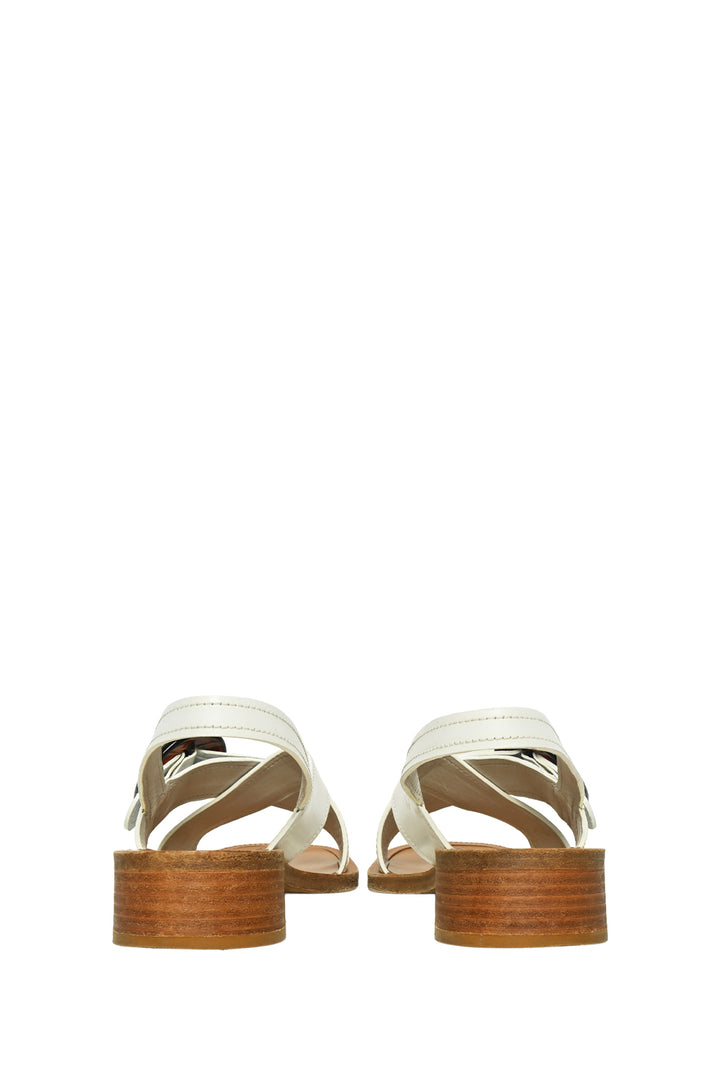 Prada Size 38.5 Leather Sandals