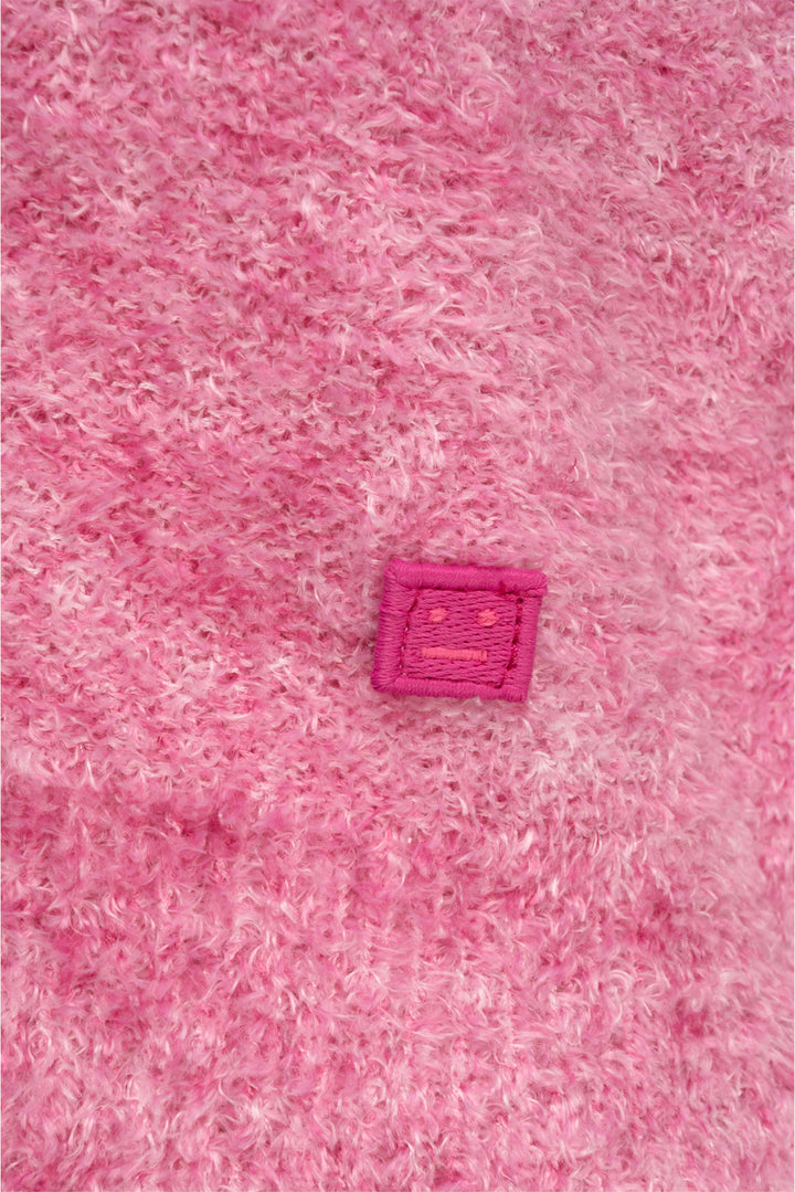 Acne Studios Size S Short Sleeve Fuzzy Knit Sweater