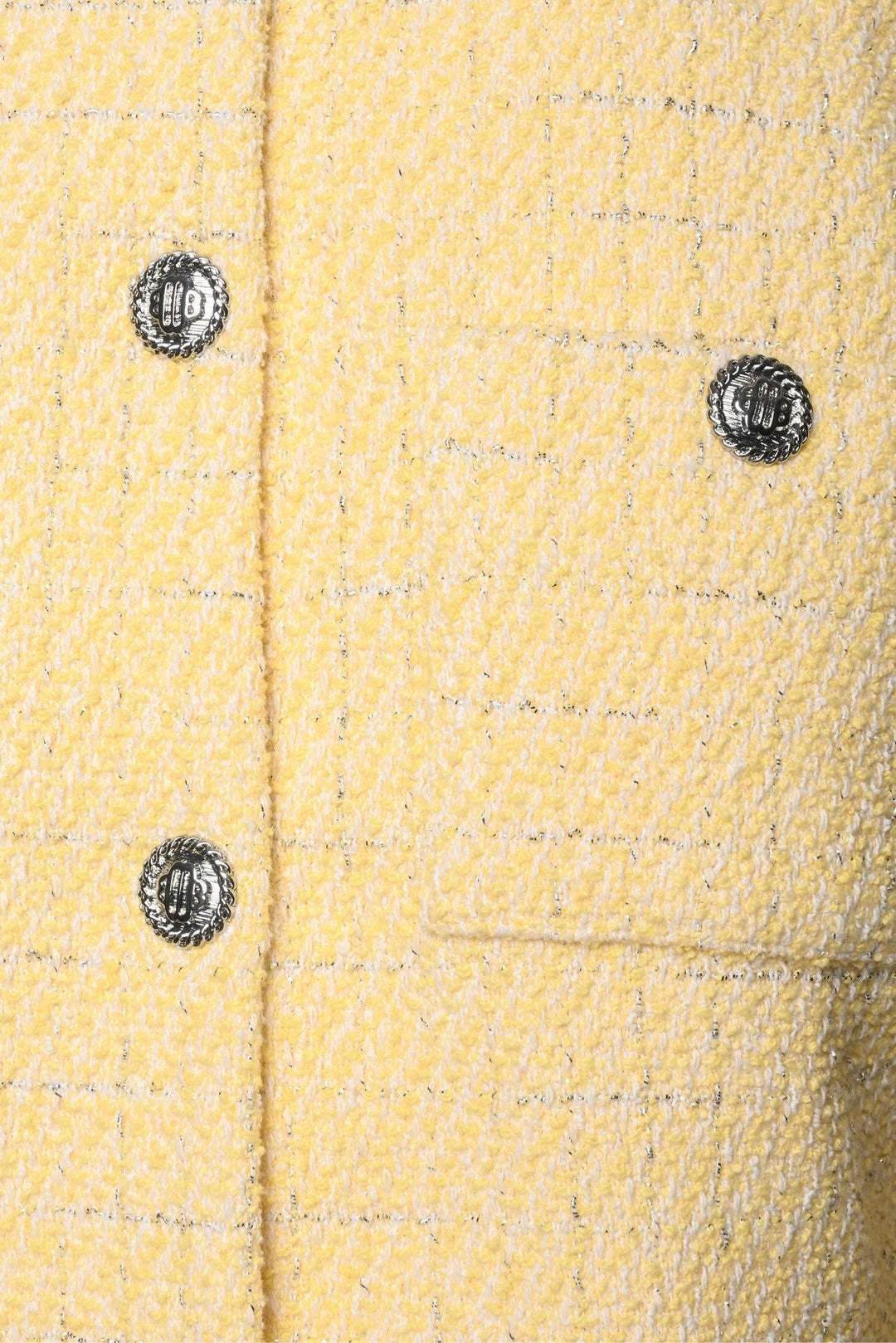maje Size 40 Cropped Tweed Tailored Jacket