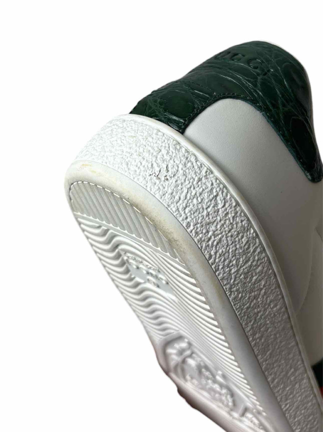 Gucci Size 39.5 Ace Leather Sneaker