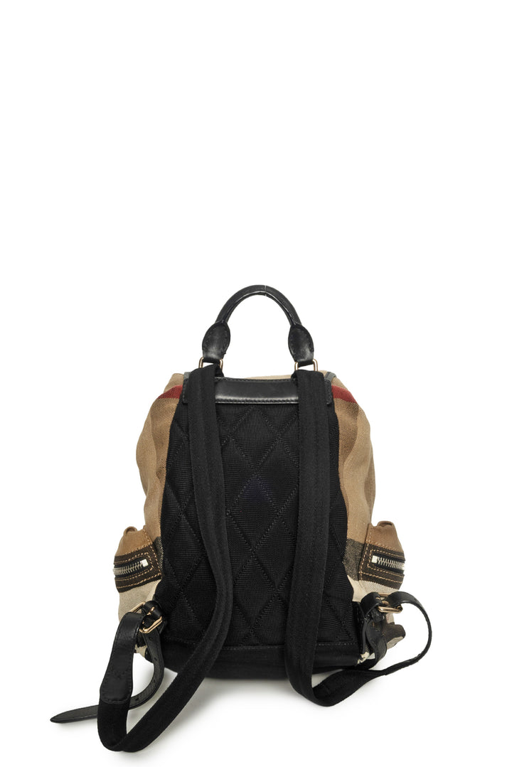 Burberry  Medium Canvas Bucket Backpack