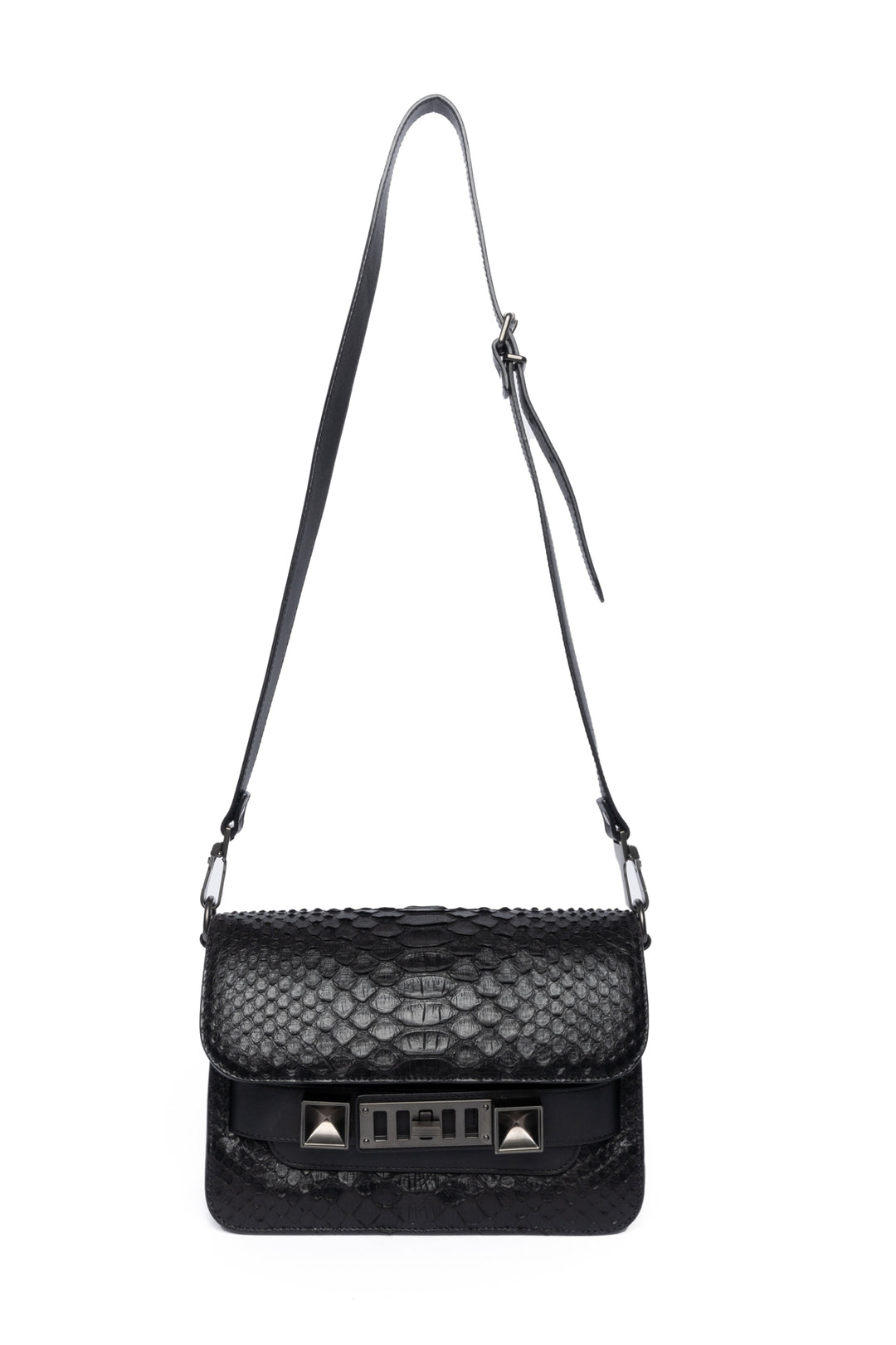 Proenza Schouler Python PS11 Mini Classic Crossbody