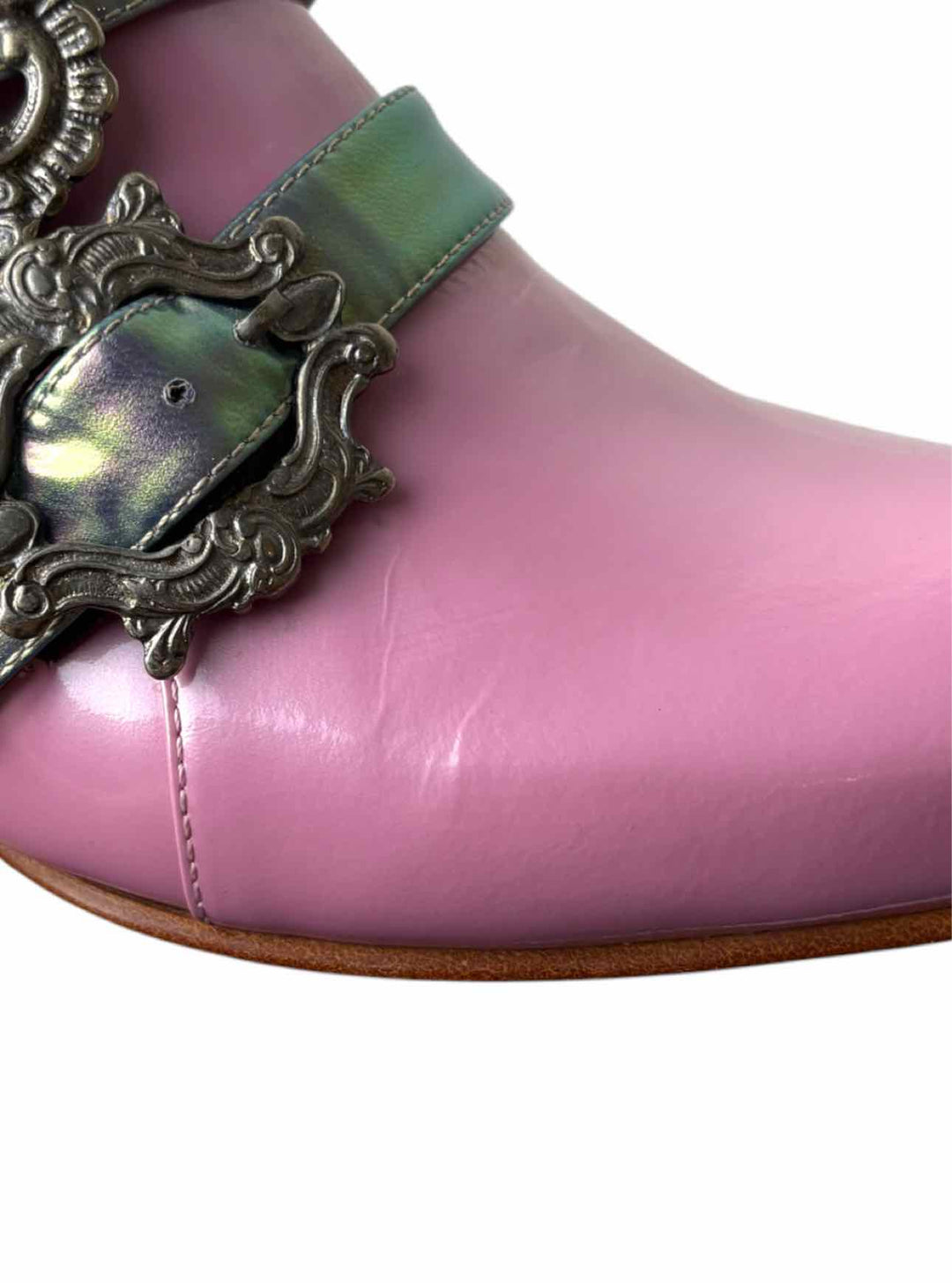 Fluevog Size 11 Classy Strozzi Heeled Loafers