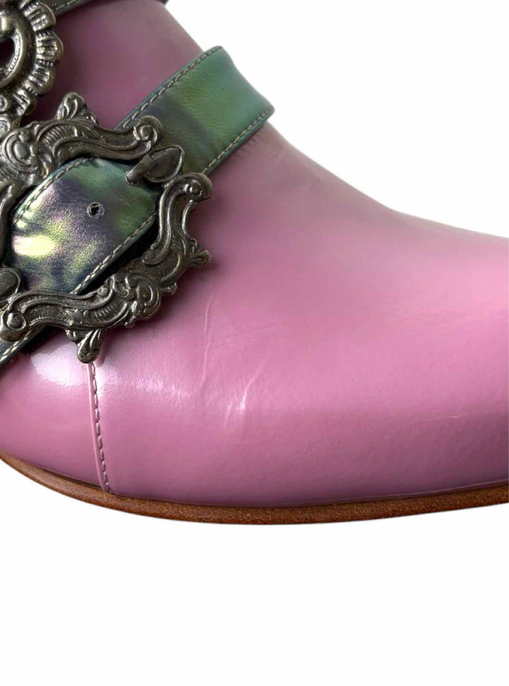 Fluevog Size 11 Classy Strozzi Heeled Loafers