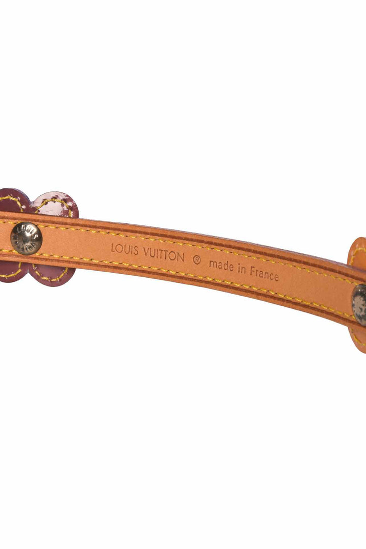 Louis Vuitton Size XS/S 2002 Fleur Vachetta Belt