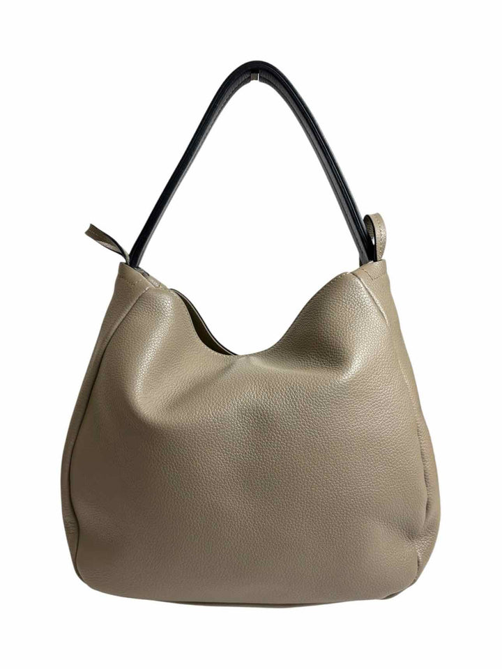 La Canadienne Maisie Taupe Leather  Purse