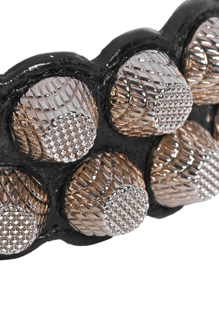 Balenciaga Leather Studded Bracelet