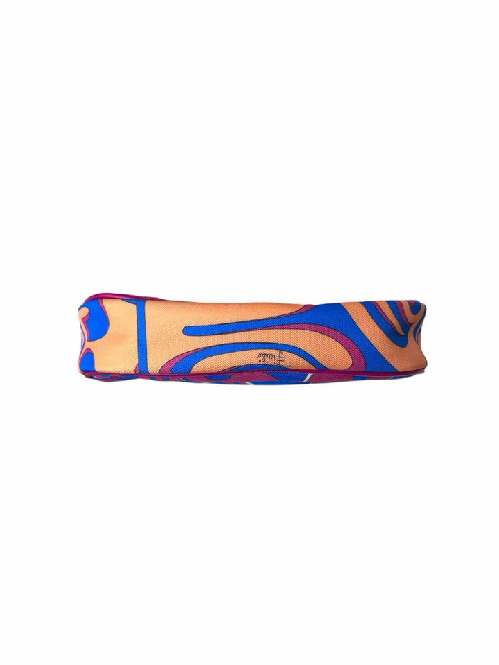 Emilio Pucci Fabric Cosmetic Case Clutch