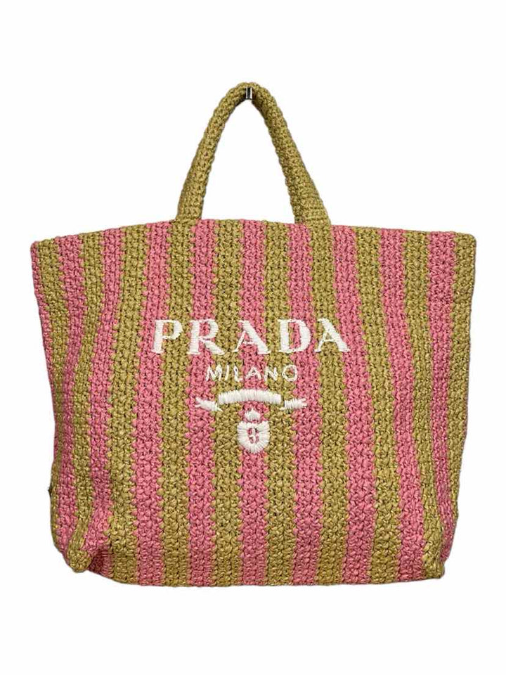 Prada Large Crochet Tote Bag