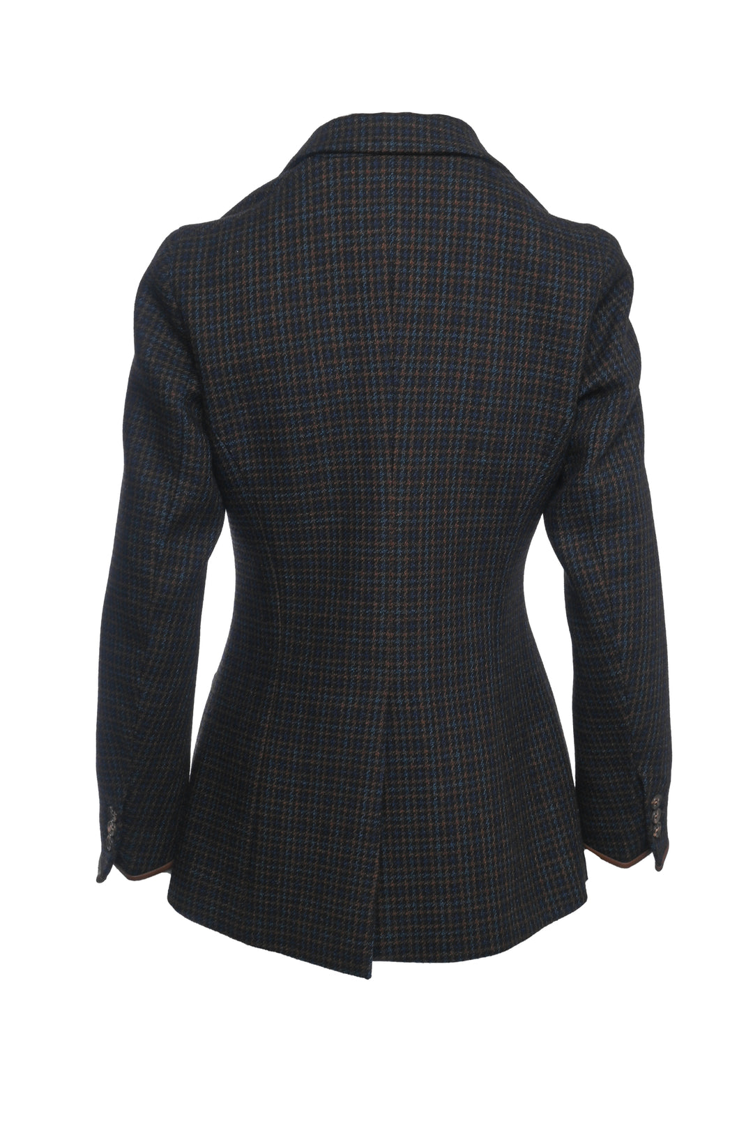 Loro Piana Size 42 Check Tweed Wool 3 Button Blazer