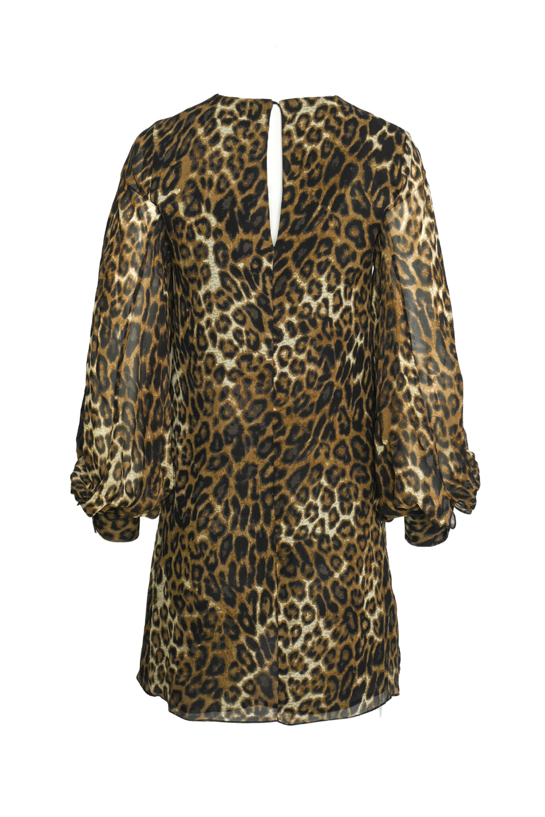 Nili Lotan Size 2 Rebeca Leopard Print Mini Dress