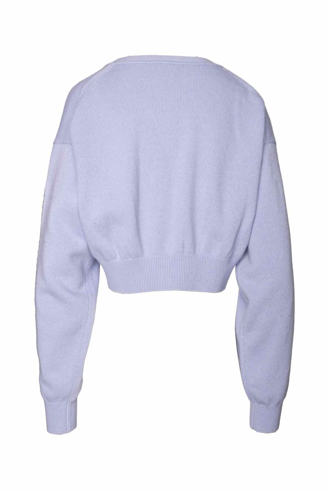 T Alexander Wang Size S Logo Cropped Cardigan