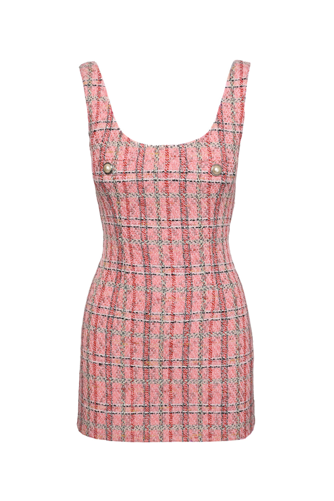Alessandra Rich Size 40 Tweed Mini Dress